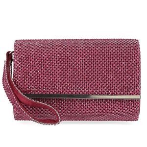 INC INTERNATIONAL CONCEPTS Soft Ajae Ruched Shoulder Bag purse, wallet, fuchsia